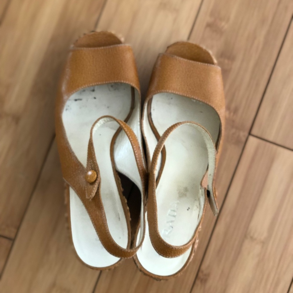 PRADA Summer Wedge Sandal